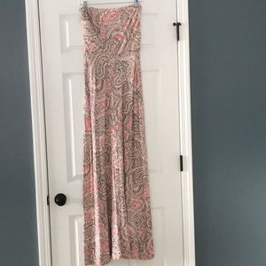 The Limited Strapless Maxi Dress